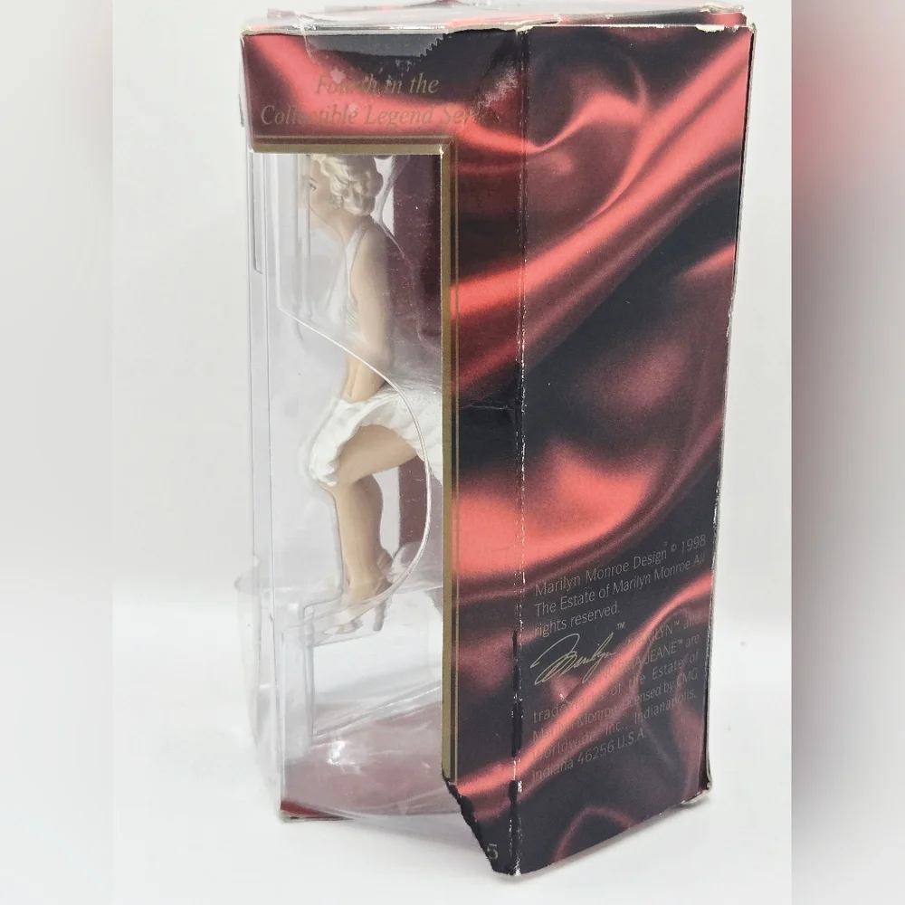 Vtg 1998 Marilyn Monroe‎ Heirloom 10th Anniversary Ornament Carlton Cards